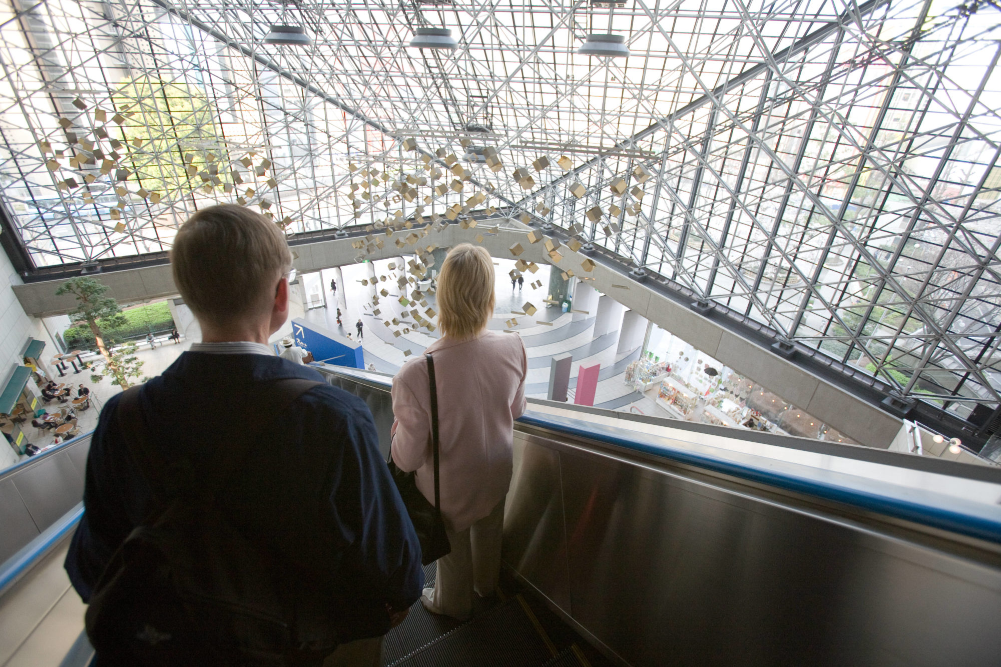 Escalator and Glass IMB