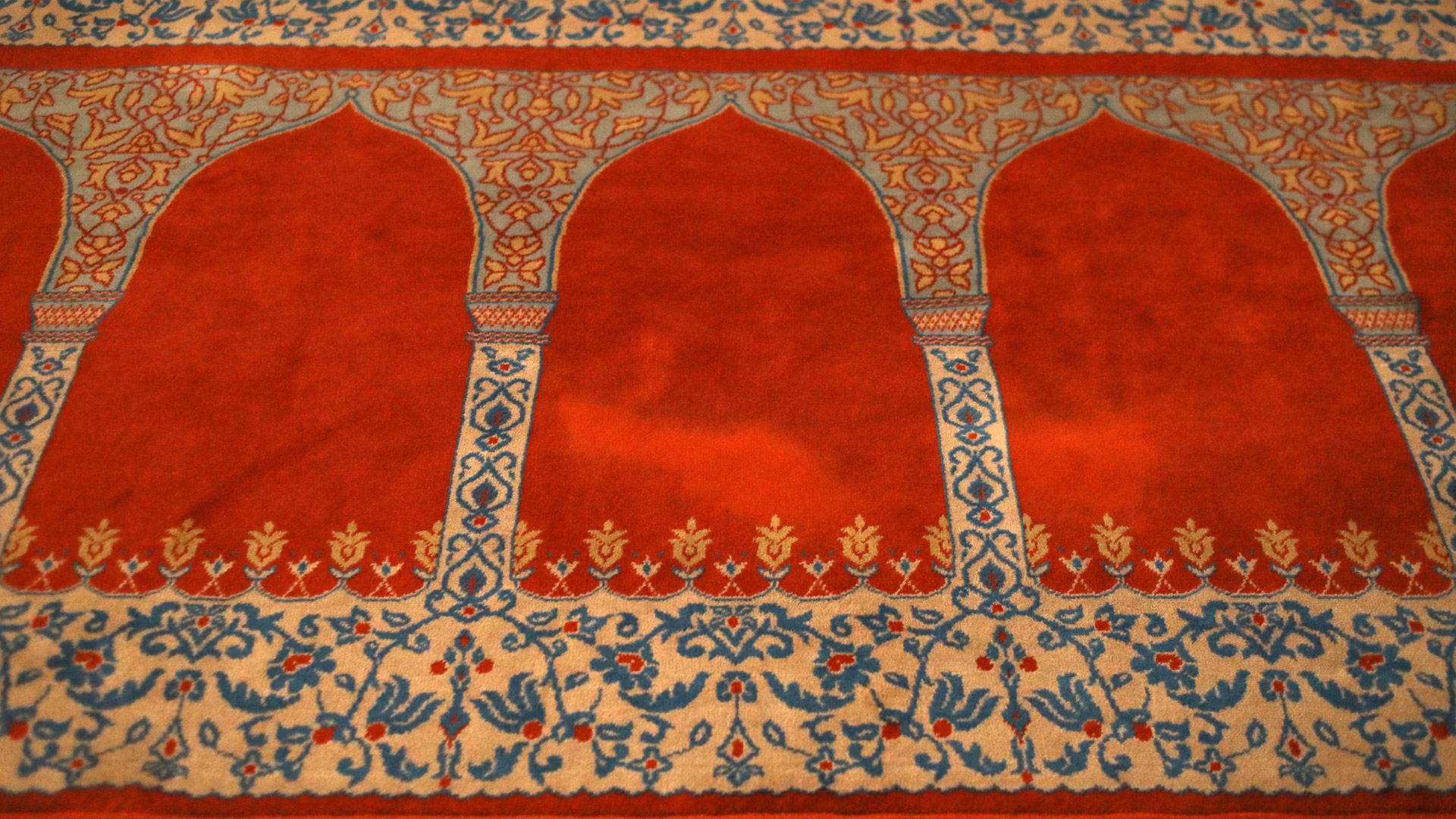 carpet on a mosque floor