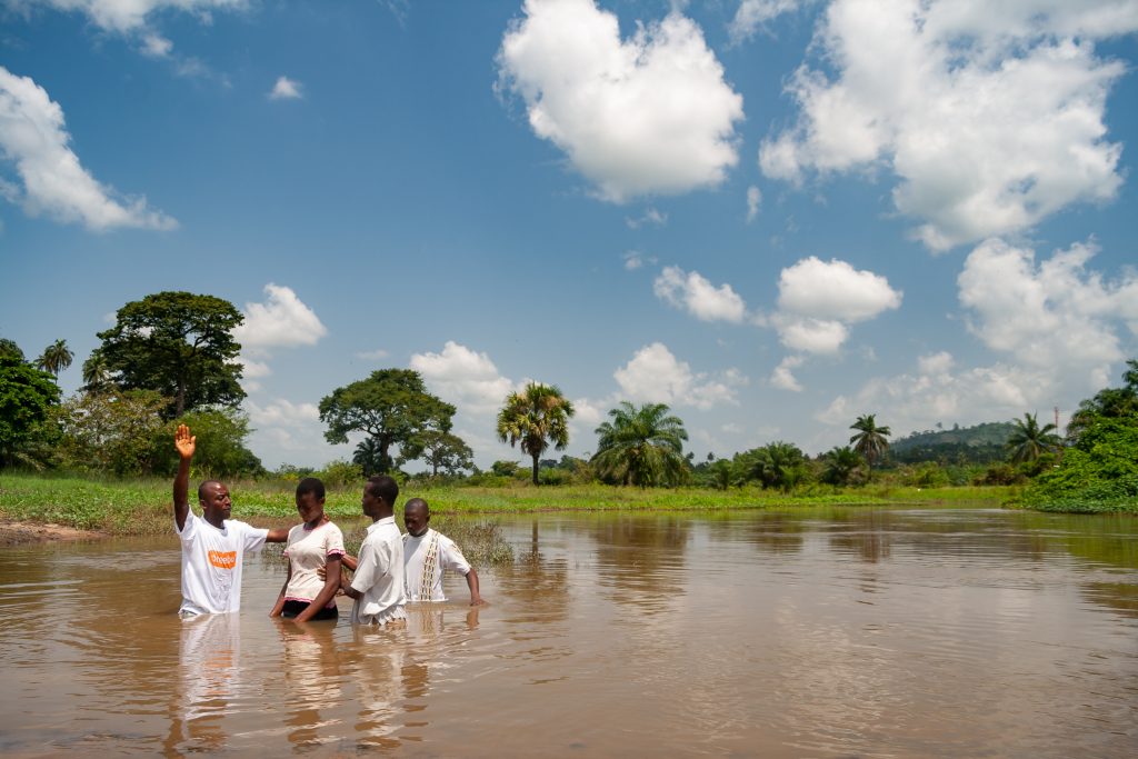Baptism in Ghana IMB
