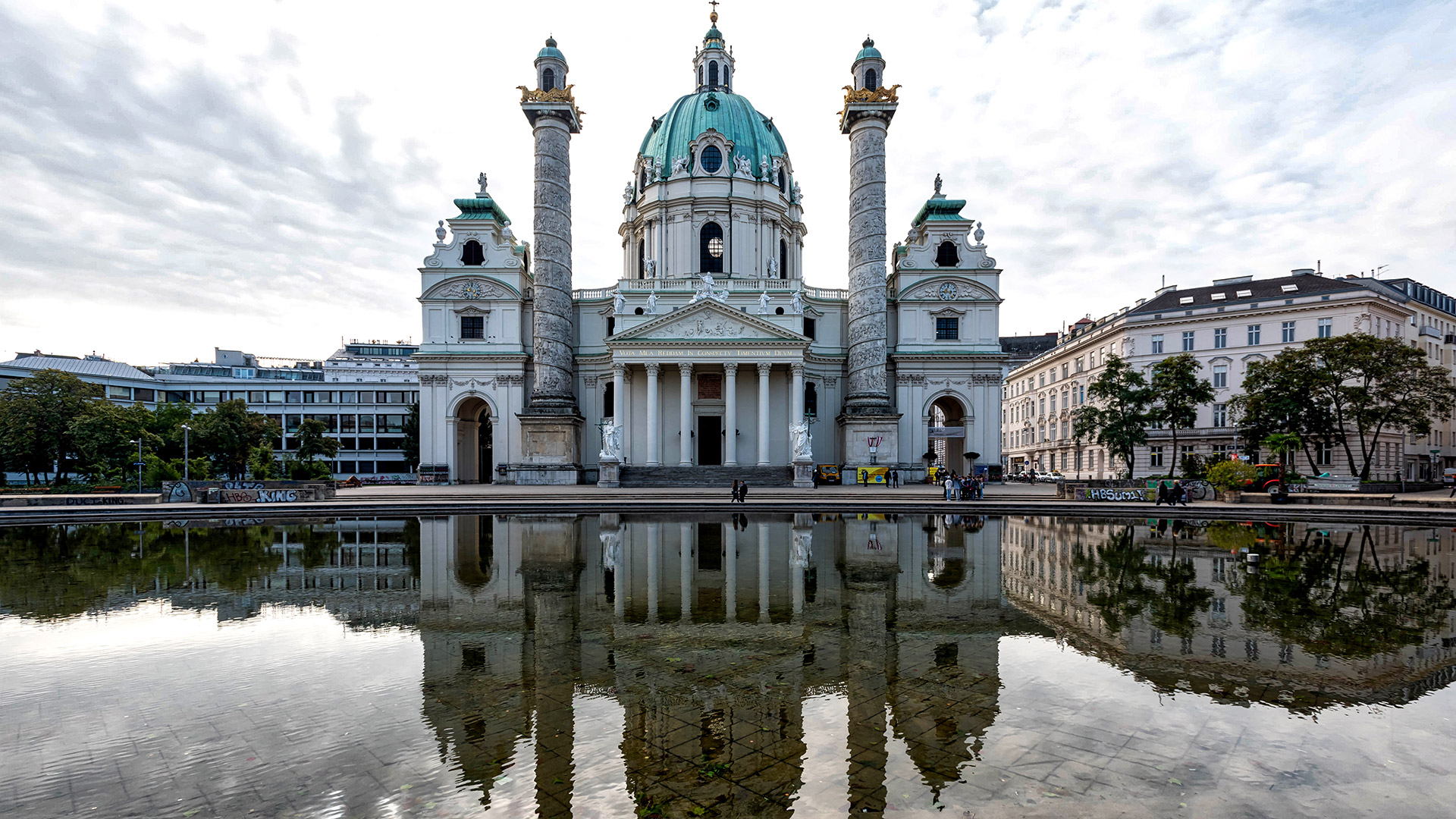 St. Charles Church in Vienna, Austria