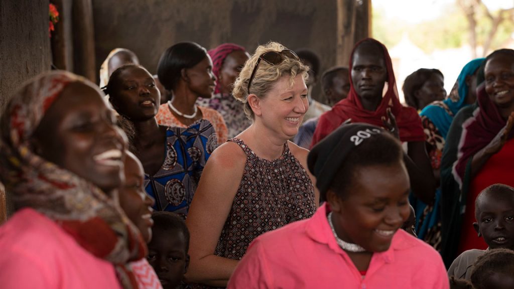 Michelle Chitwood in Uganda