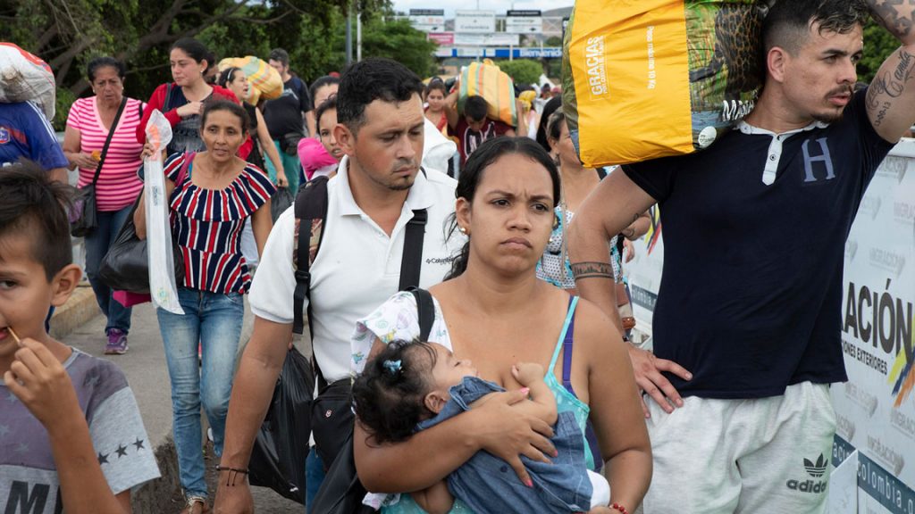 Venezuelan refugees