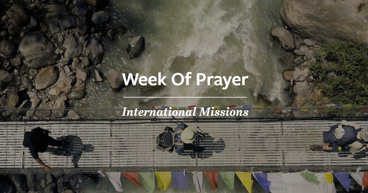 Week Of Prayer For International Missions 2025 - Marje Shandra
