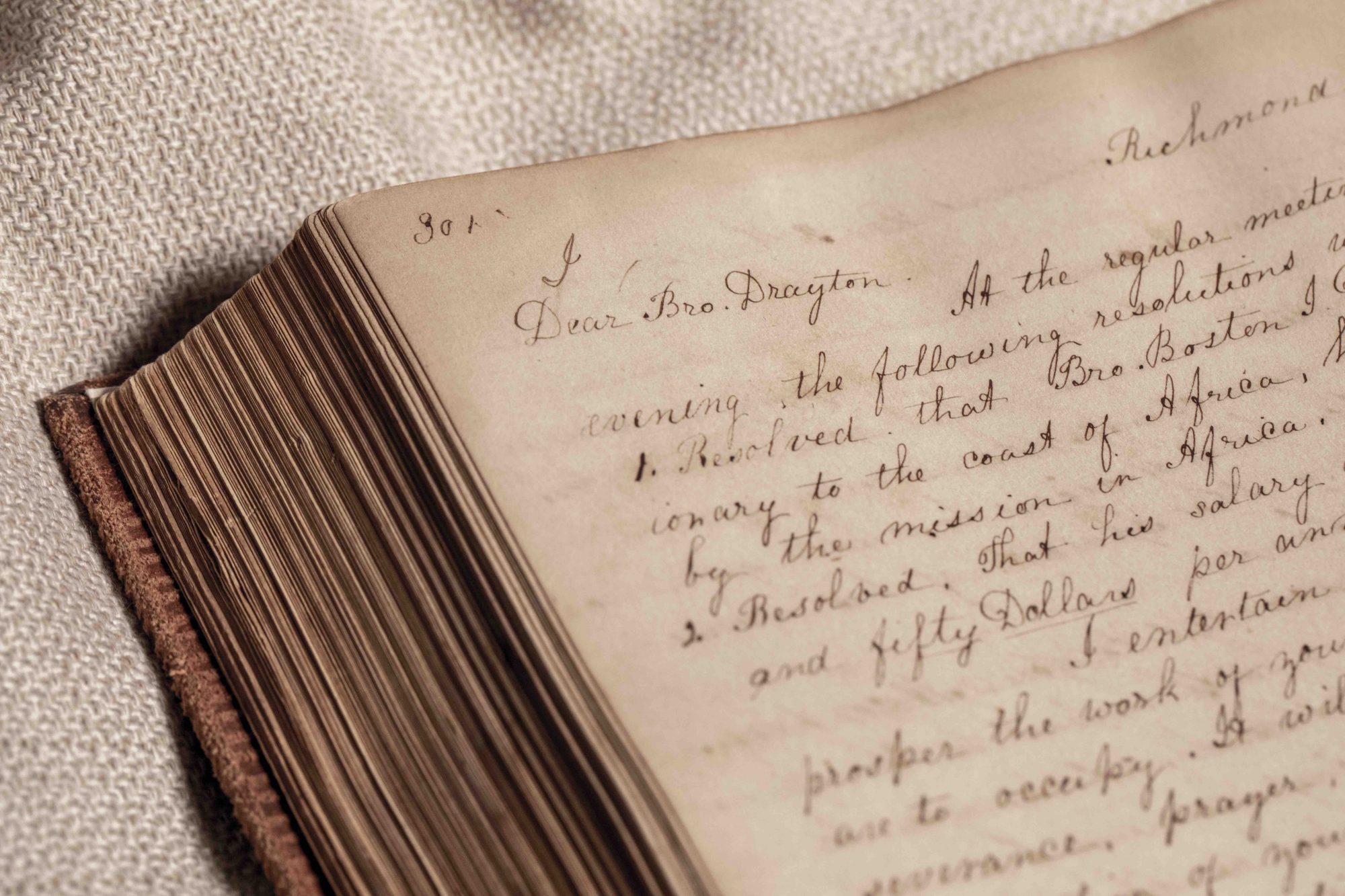 Letter to Boston Jenkins Drayton