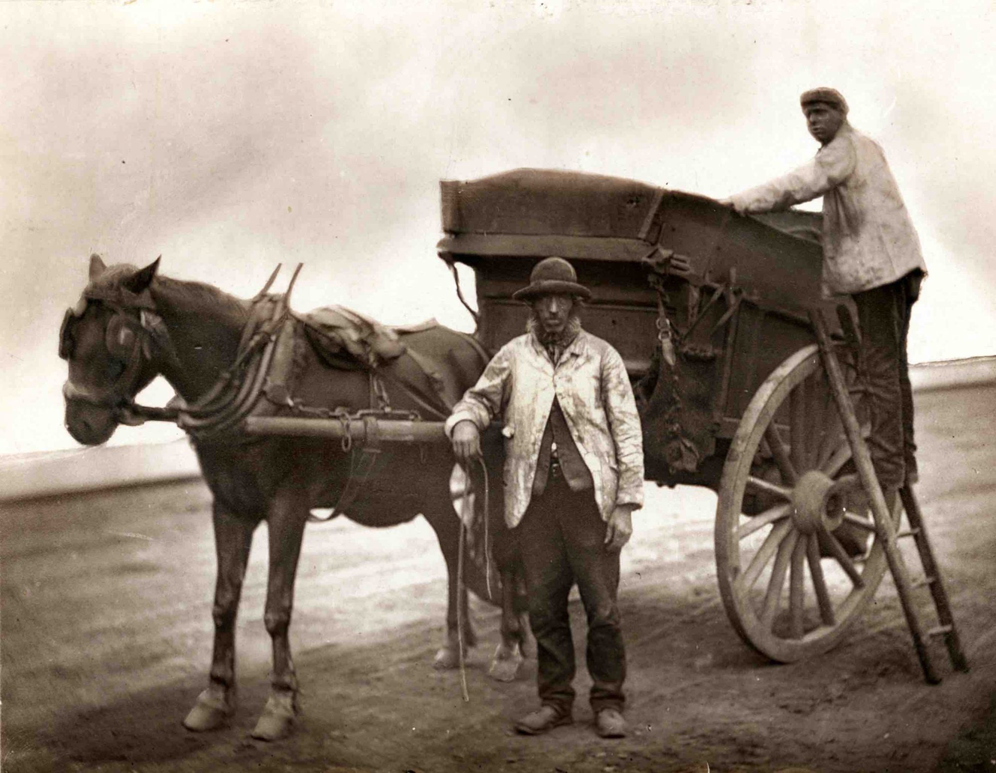 Horse and Wagon in Europe