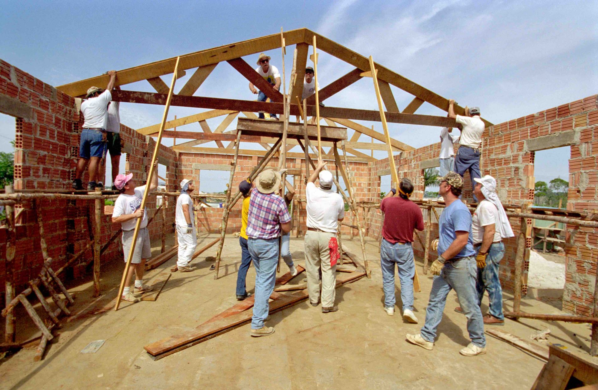 Church Building Construction, Brazil