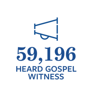 59,196 Heard Gospel Witness