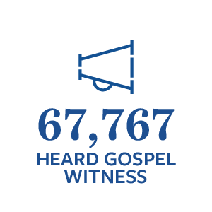 67,767 Heard Gospel Witness